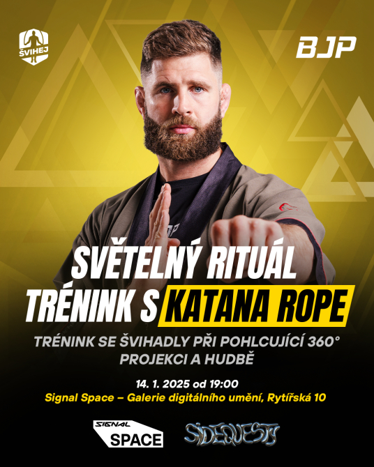 [Praha] - Světelný Rituál: Trénink s Katana Rope